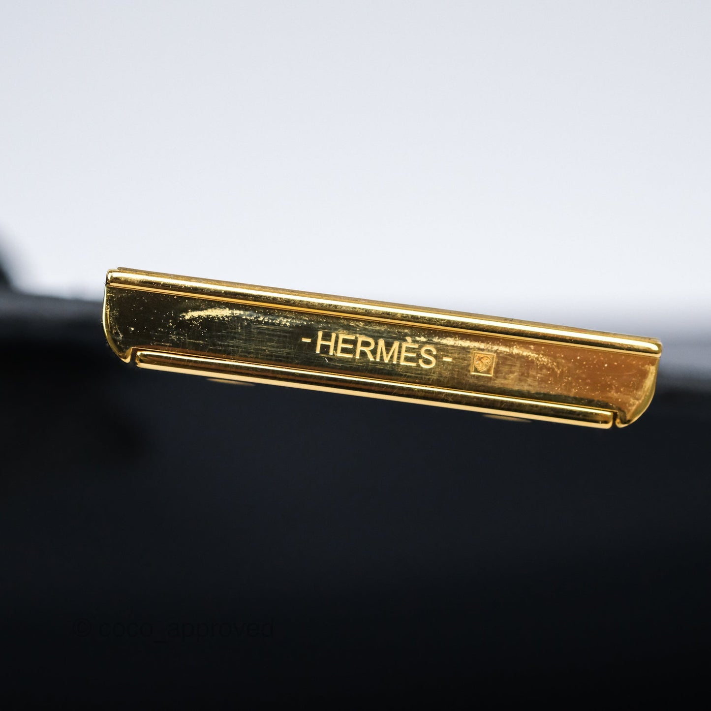 Hermès Constance Long To Go Wallet Blue Nuit 2Z Evercolor Gold Hardware