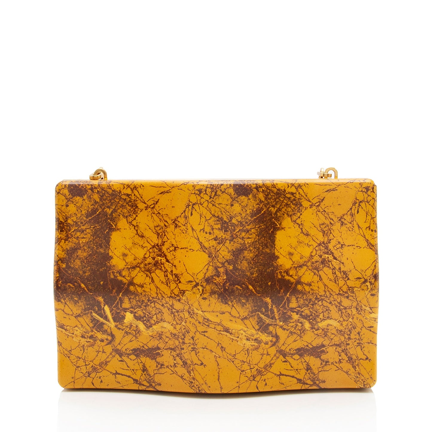 Luxury Bottega Veneta Leather Wave Chain Shoulder Bag