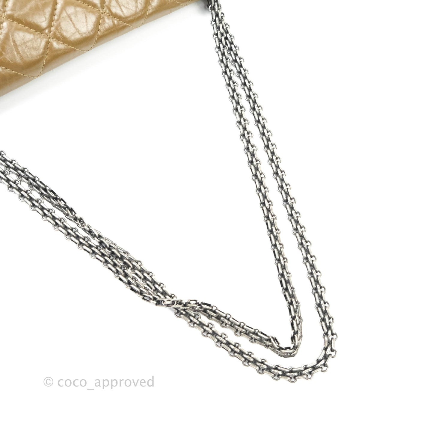 Chanel Reissue Quilted Aged Calfskin Taupe Ruthenium Hardware 227