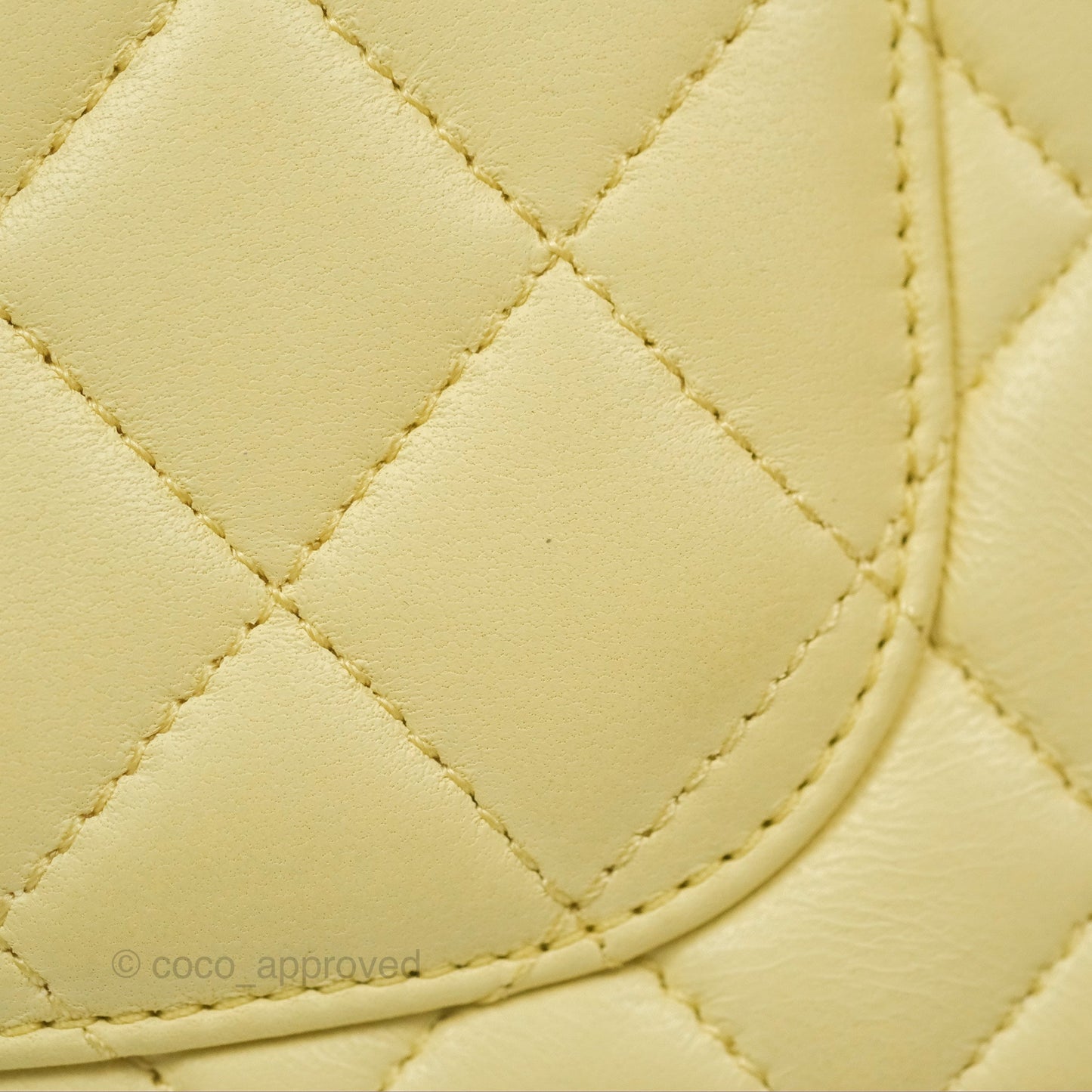 Chanel Mini Rectangular Flap with Camellia Adjustable Chain Yellow Lambskin Aged Gold Hardware 23S
