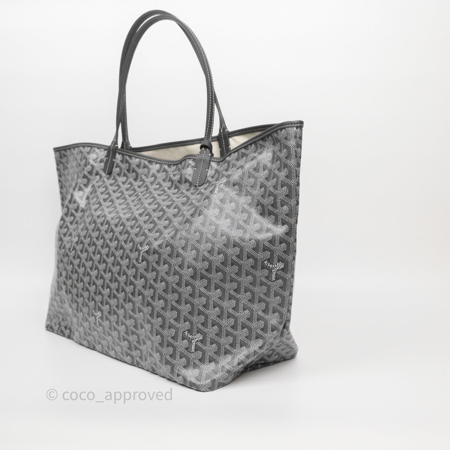 Goyard St. Louis Tote GM Grey