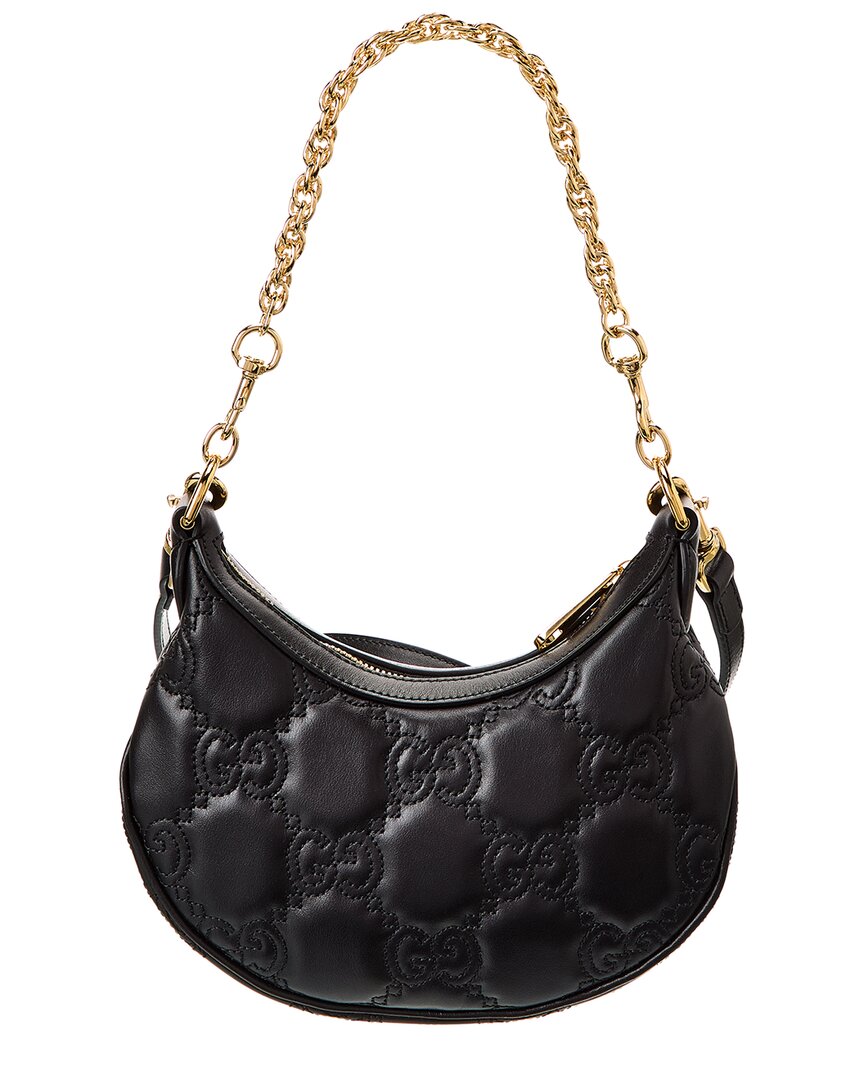 Luxury Gucci Trending 2025 GG Matelasse Mini Leather Hobo Bag