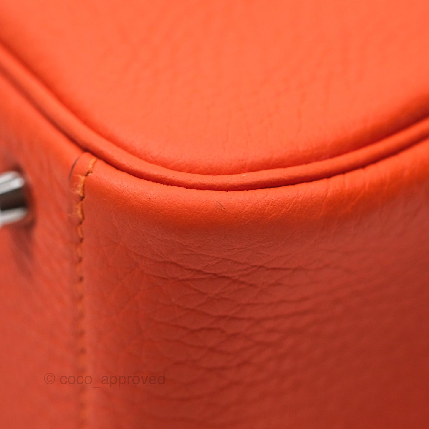 Hermès Mini Lindy 20 Clemence Palladium Hardware
