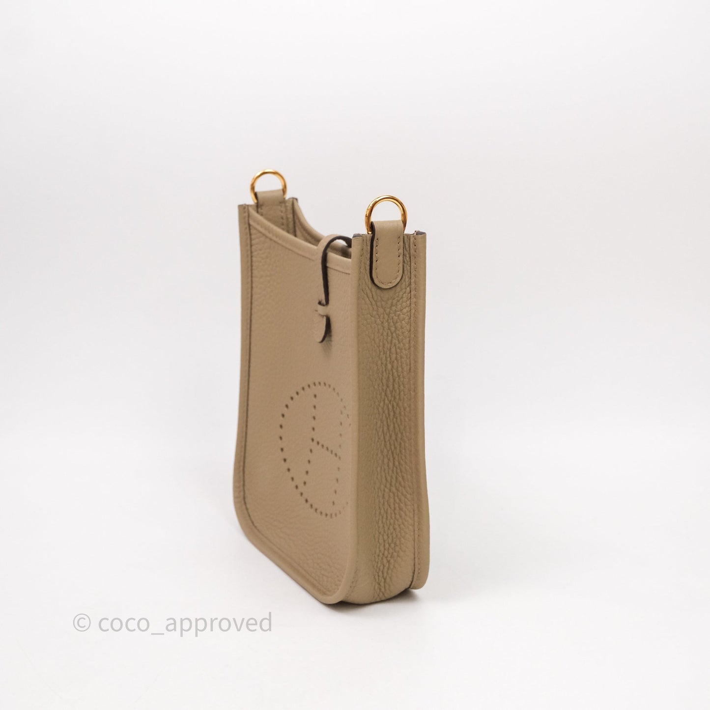 Hermes Mini Evelyne 16 Amazone Beige Marfa 8Q Gold Hardware