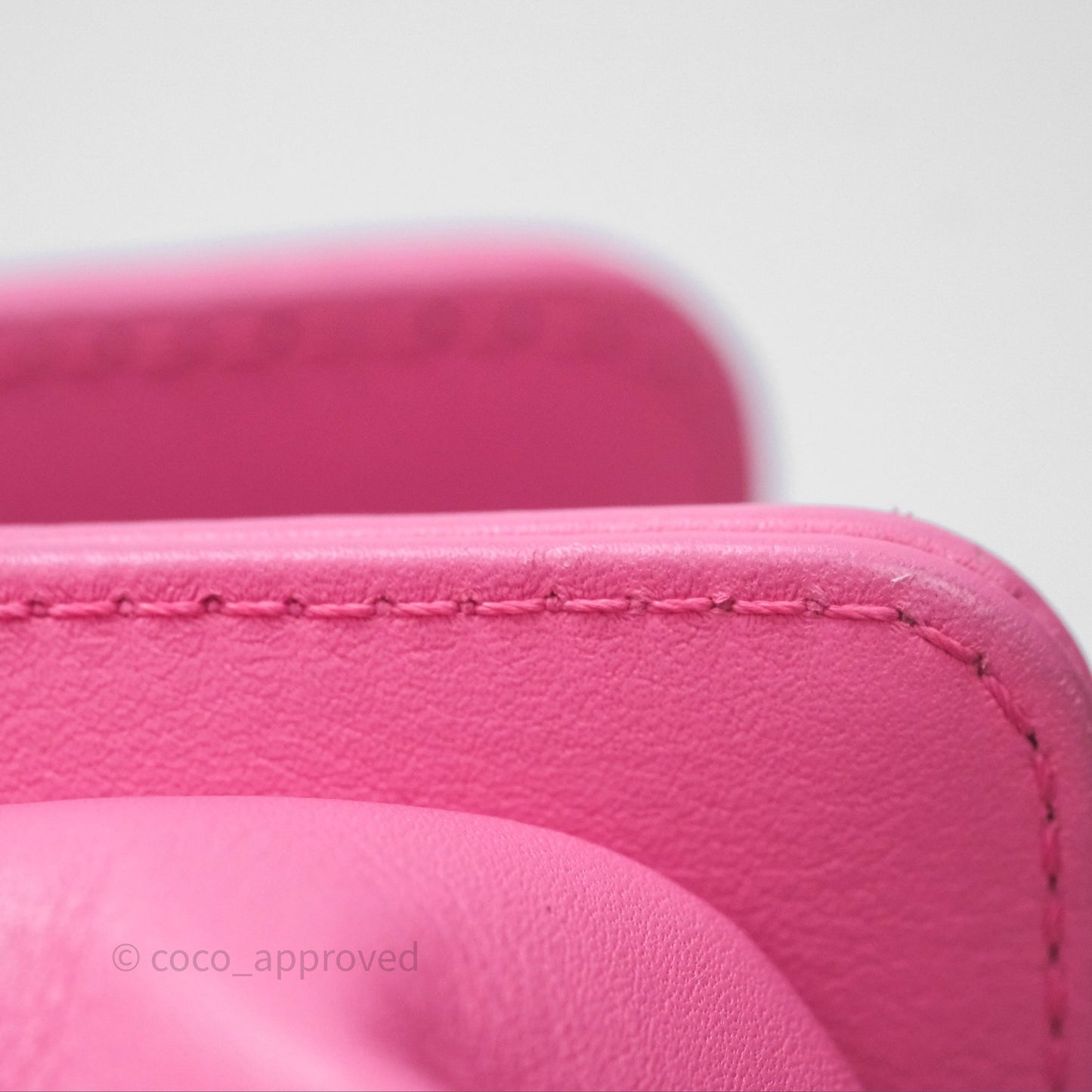Chanel Small Boy Pink Calfskin Aged Gold Hardware