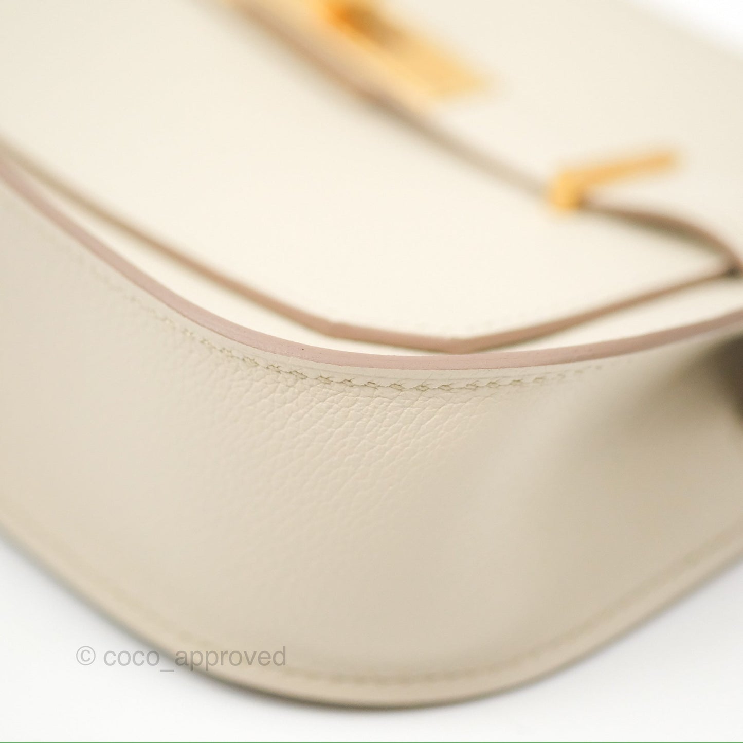 Hermès Mini Jypsiere Beton Evercolor Gold Hardware