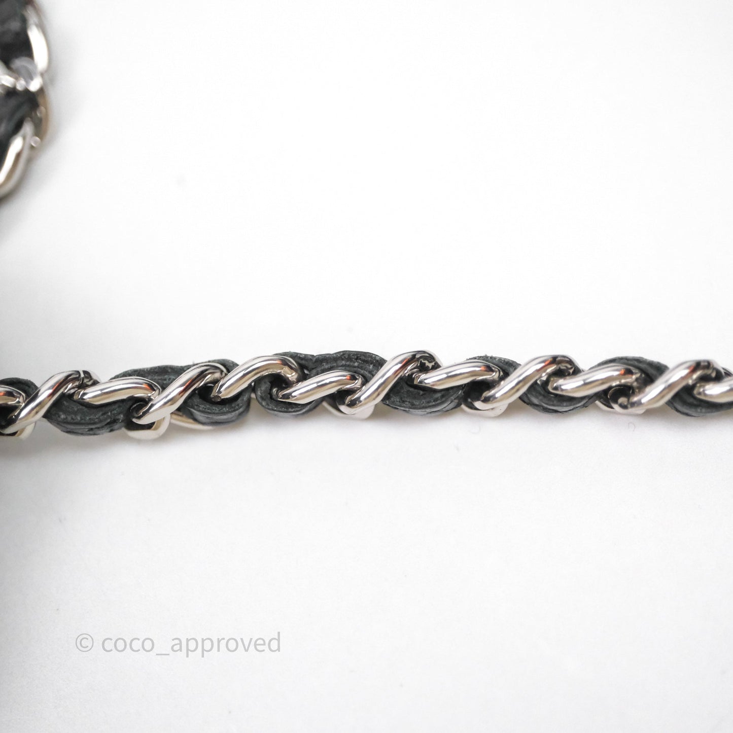 Chanel Quilted Classic WOC Black Caviar Silver Hardware