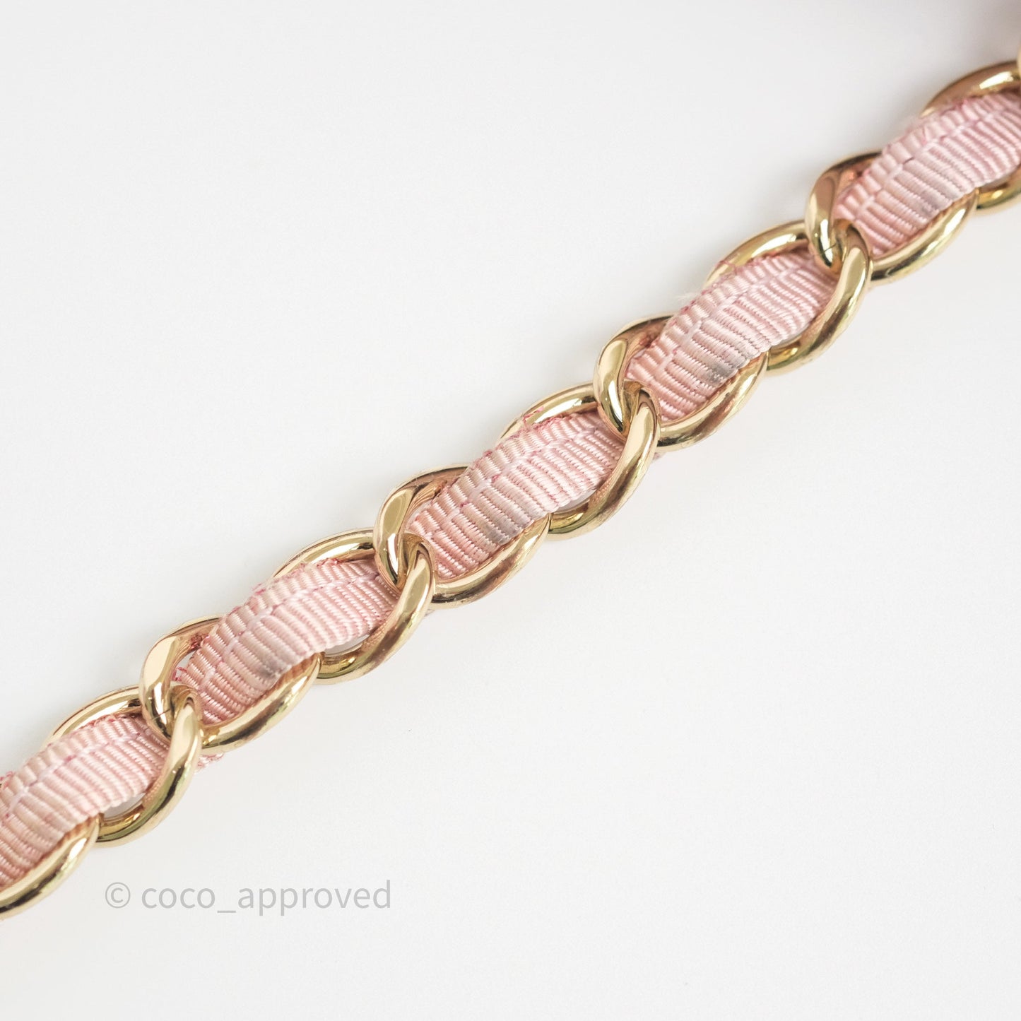 Chanel Medium Deauville Pink Glitter Raffia Gold Hardware