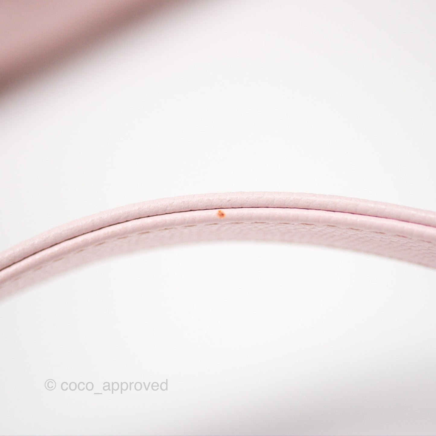 Chanel Small Coco Handle Light Pink Caviar Gold Hardware