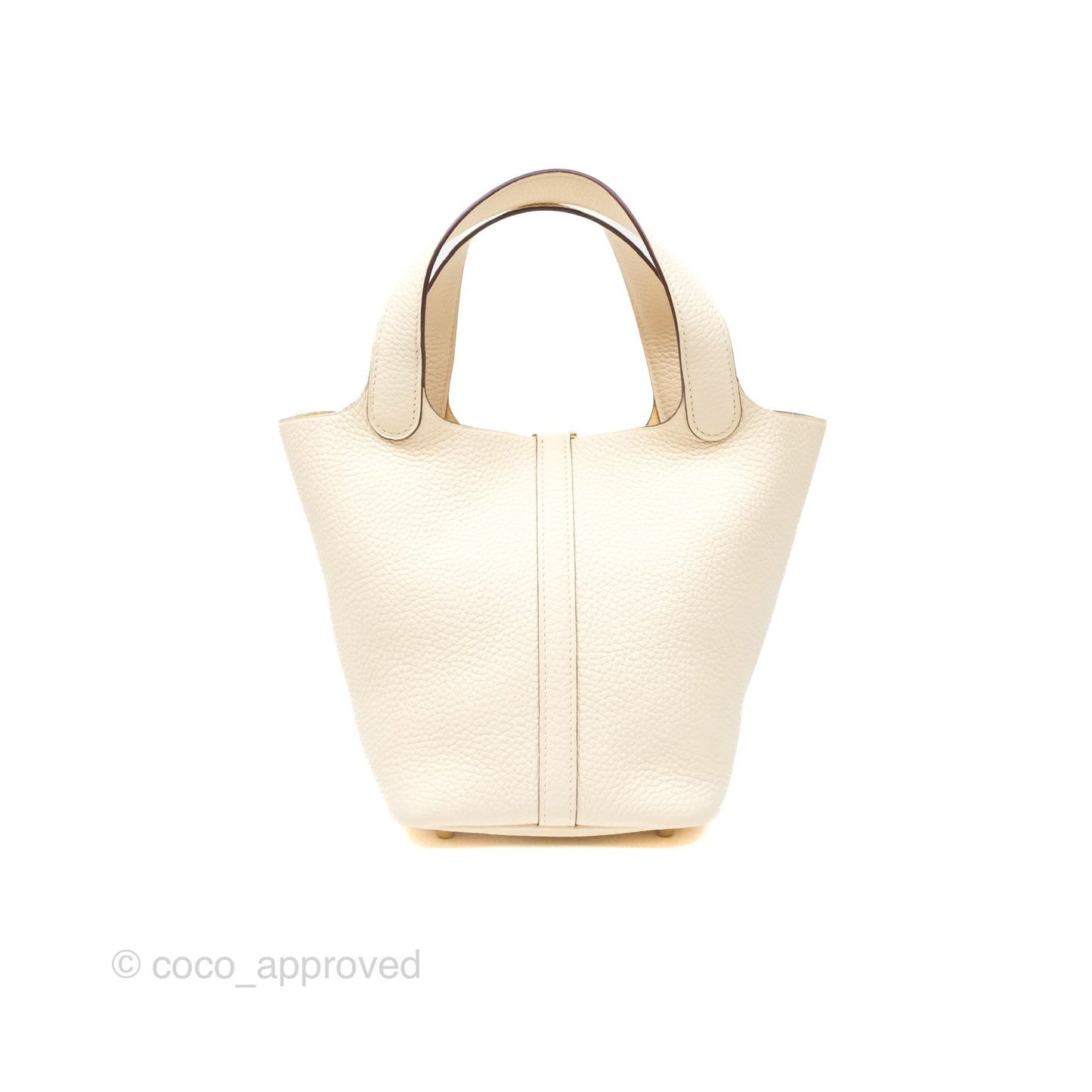 Hermès Picotin Lock 18 Nata I2 Taurillon Clemence Gold Hardware