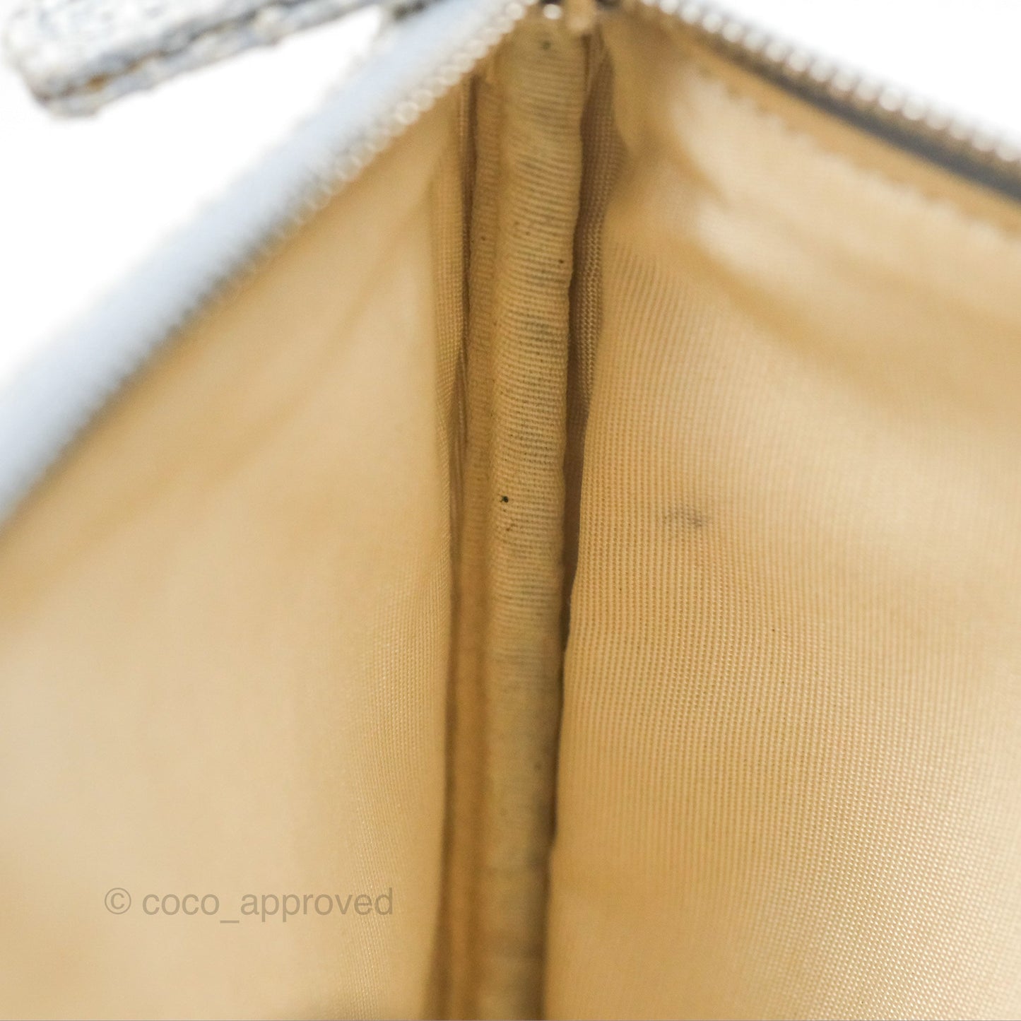 Chanel Deauville Clutch Light Blue Raffia
