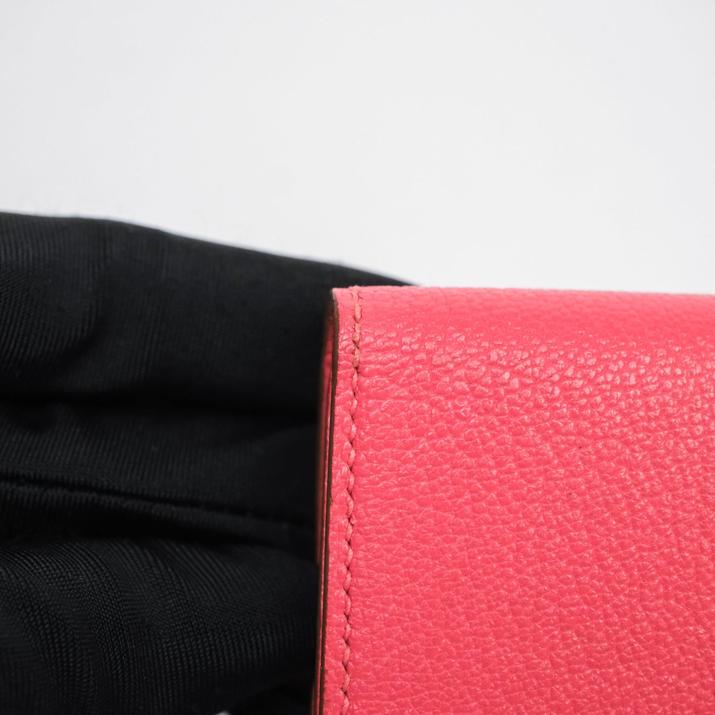 Hermès Bearn Mini Wallet Rose Lipstick U5 Chevre Mysore Gold Hardware