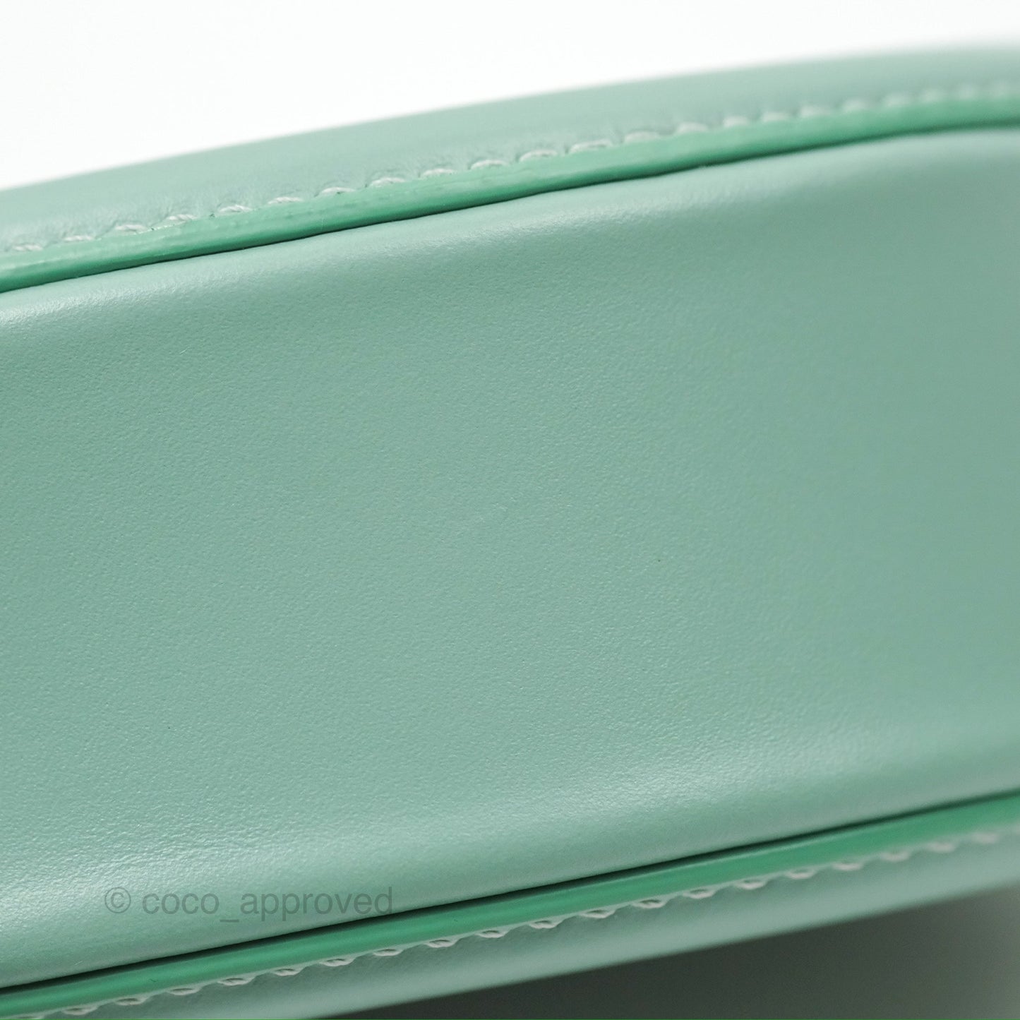 Celine Oval Bag Cuir Triomphe Ice Mint Calfskin