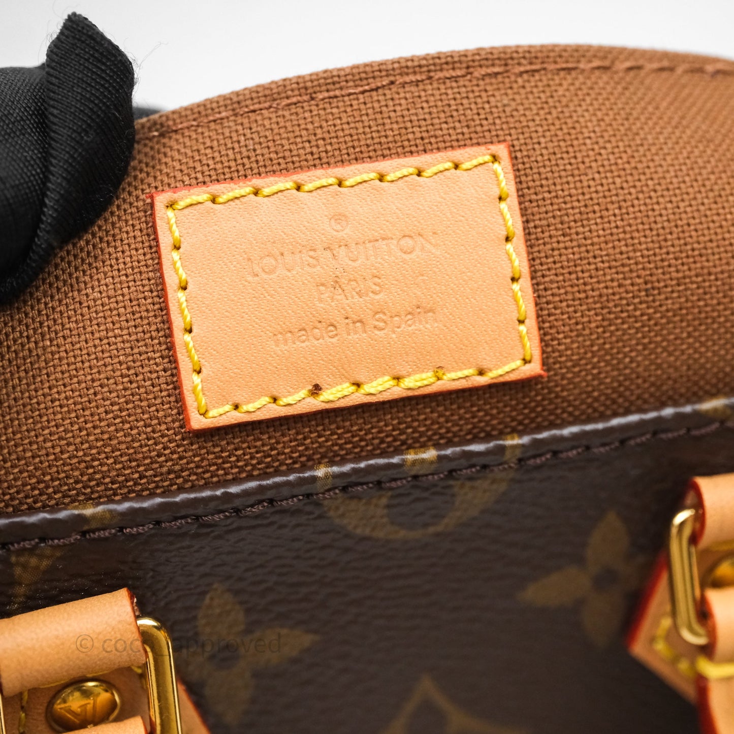 Louis Vuitton Petit Sac Plat Bag Monogram Canvas