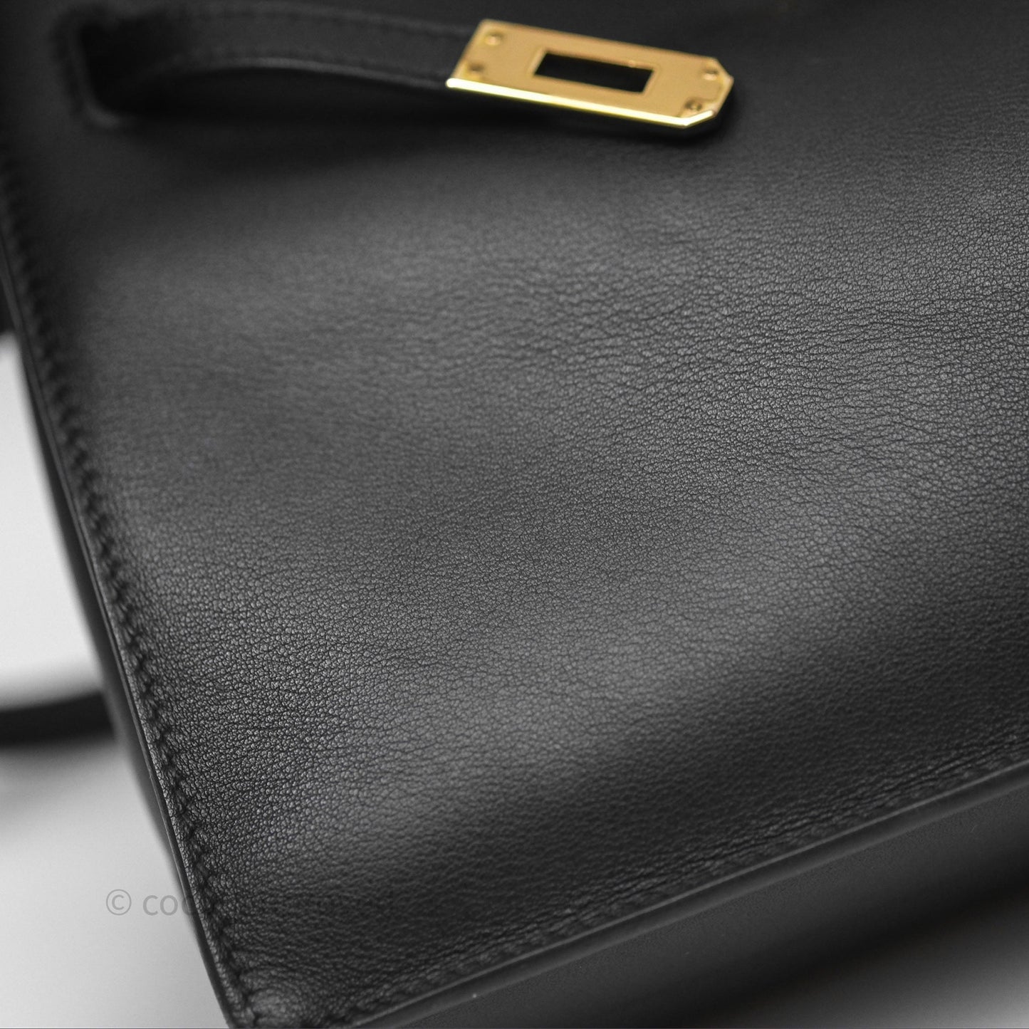 Hermès Kelly Danse II Bag Black Noir 89 Swift Gold Hardware