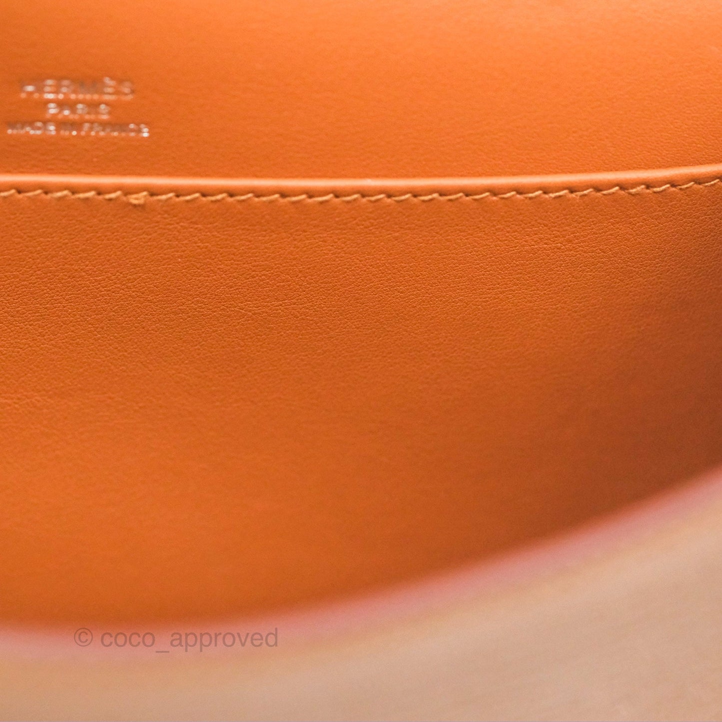Hermès Geta Bag Chai 0M Quebracho 2J Palladium Hardware