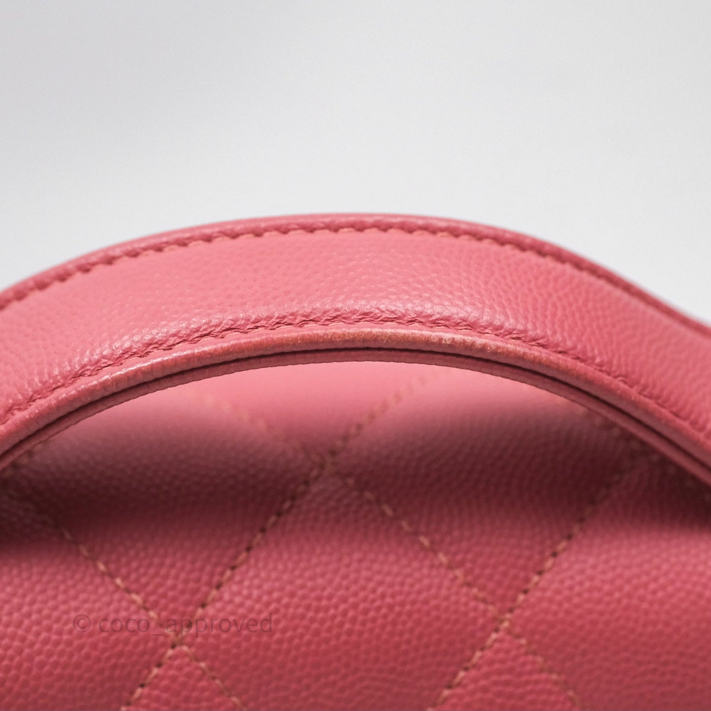 Chanel Quilted Medium Business Affinity Flap Rose Pink Caviar Gold Hardware