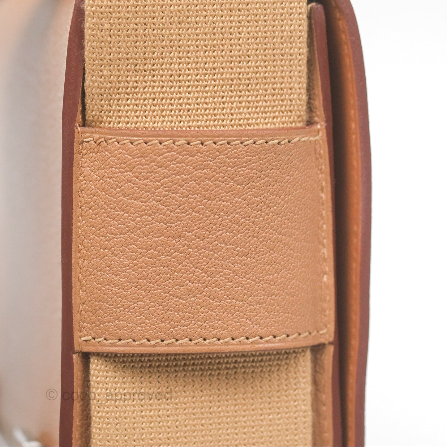 Hermès Geta Bag Chai 0M Quebracho 2J Palladium Hardware