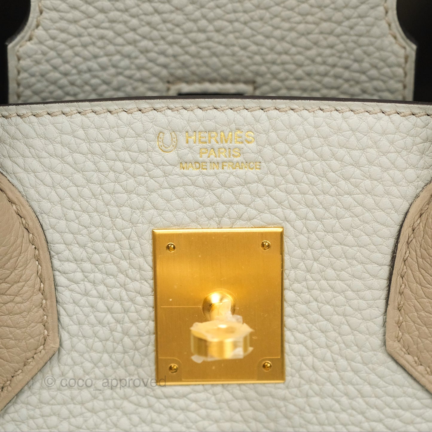 Hermès Birkin 30 Retourne Togo Gold Hardware HSS Gris Perle 80 Gris Tourterelle