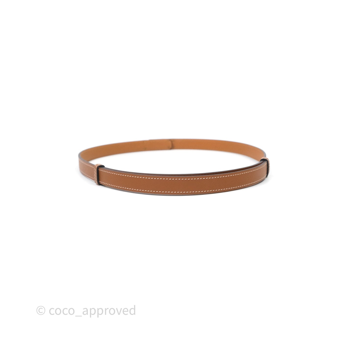 Hermès Kelly Buckle Belt Gold 37 Epsom Gold Hardware