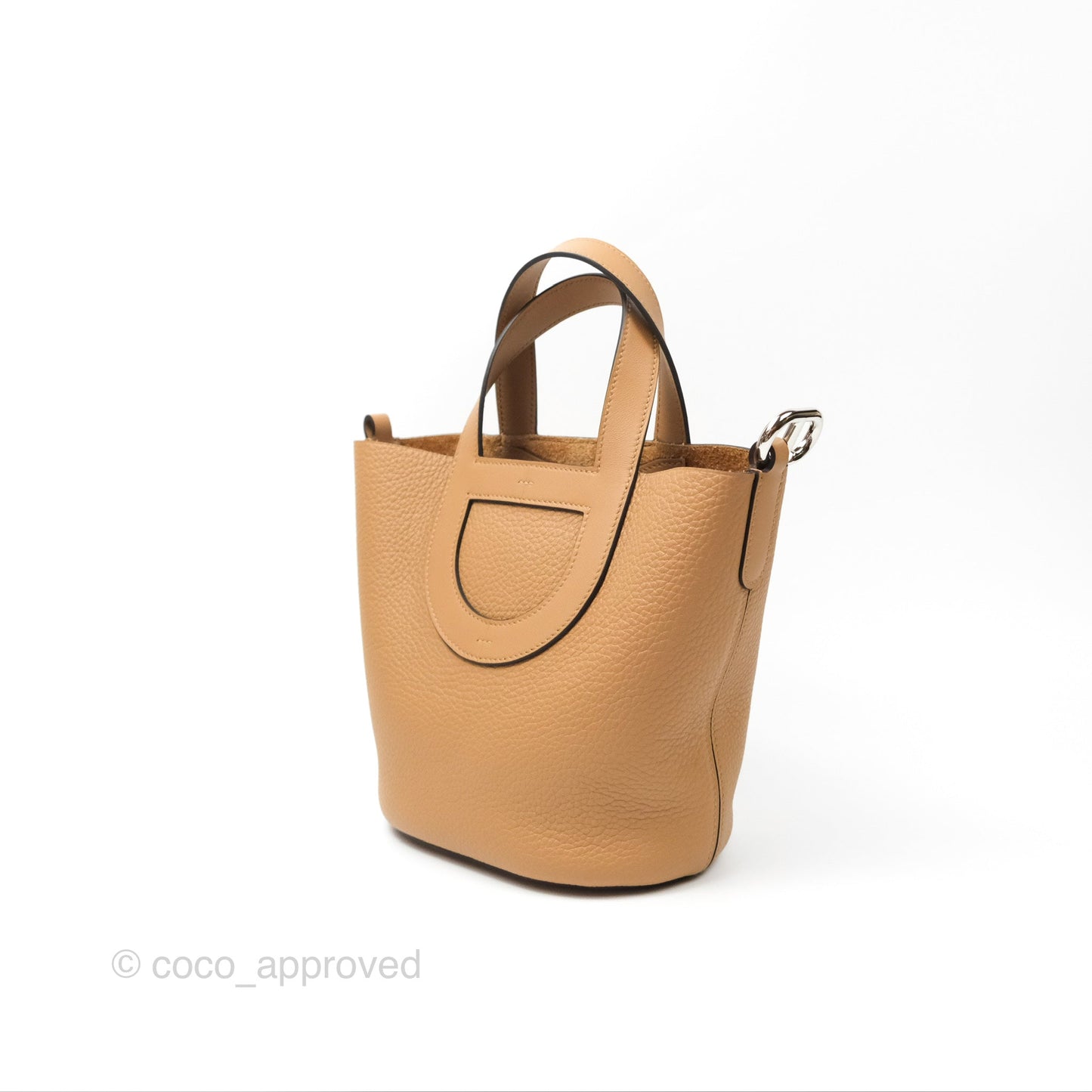Hermes In-The-Loop 18 Chai 0M Clemence Palladium Hardware