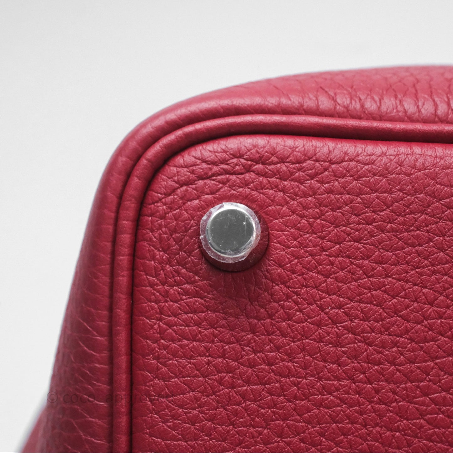 Hermès Picotin Lock 18 Rouge Grenat K1 Clemence Palladium Hardware