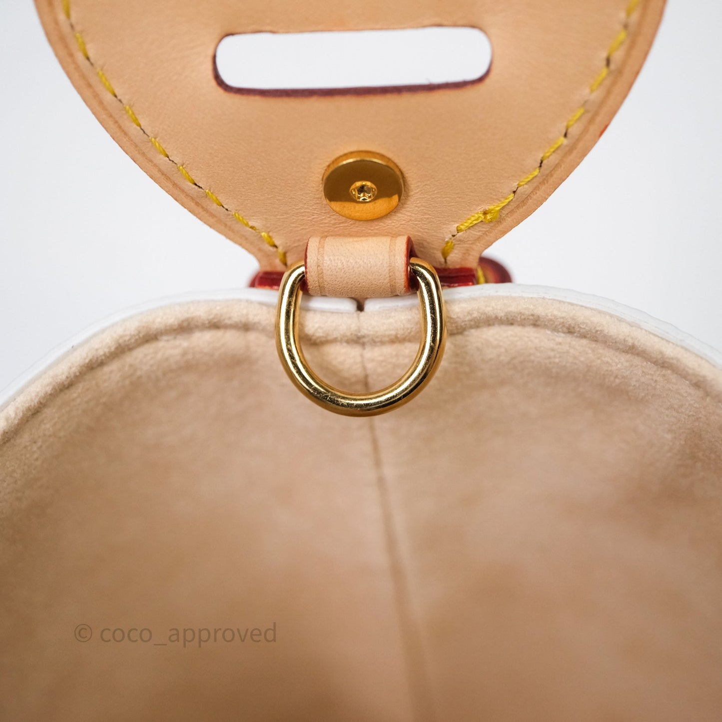 Louis Vuitton x Takashi Murakami All In BB Bag Multicolore Blanc Monogram Canvas