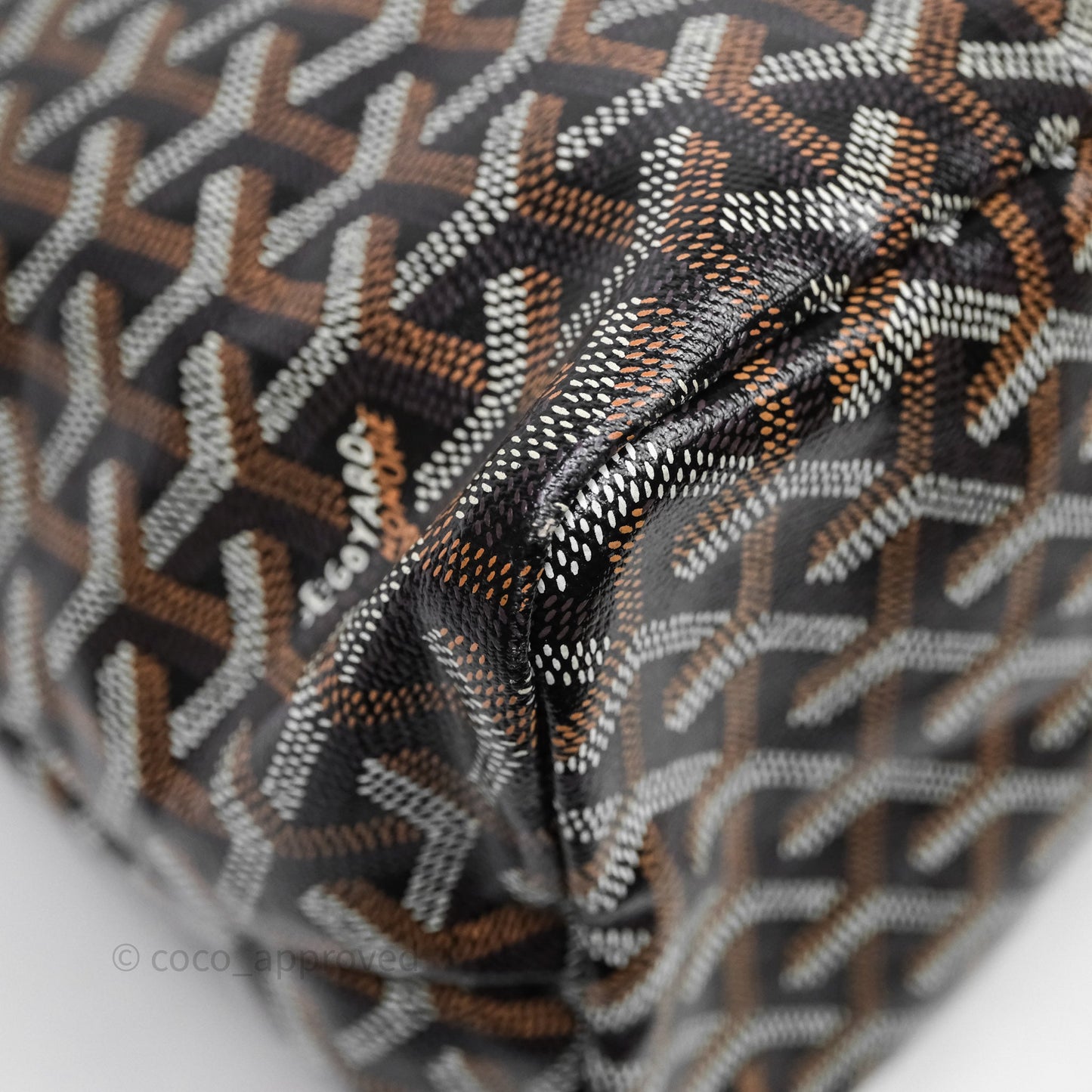 Goyard Bohème Hobo Bag Black & Tan
