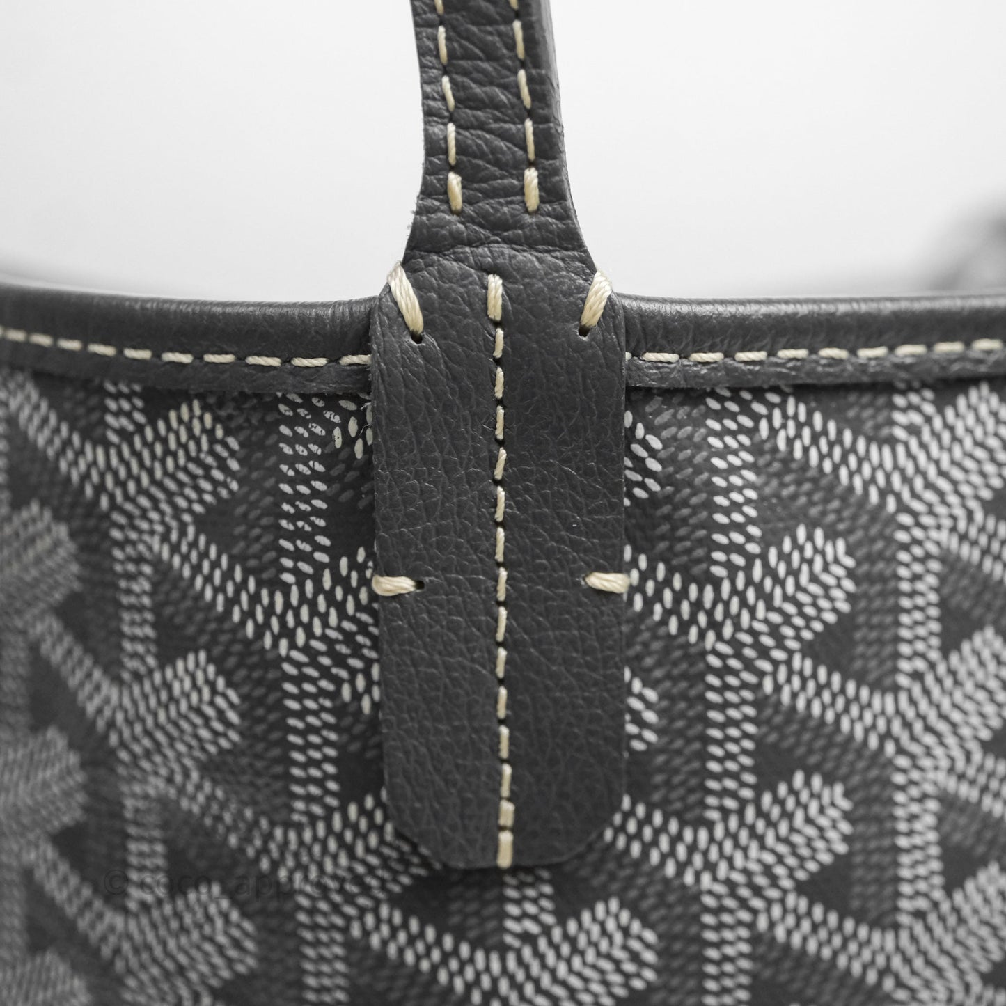 Goyard St Louis Tote PM Grey