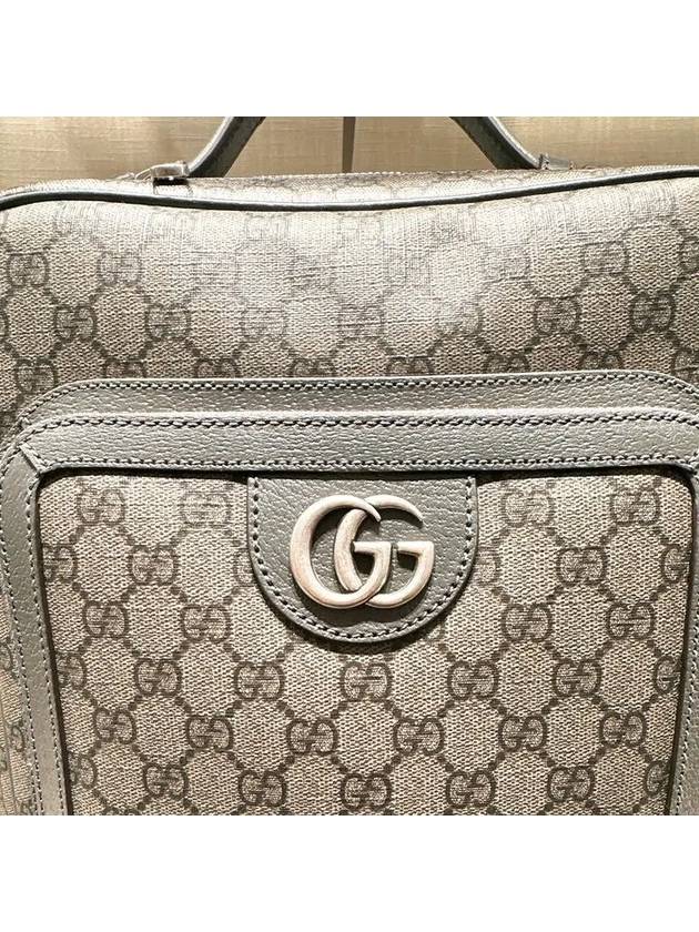 Luxury Gucci Trending 2025 Ophidia GG Medium Backpack Grey