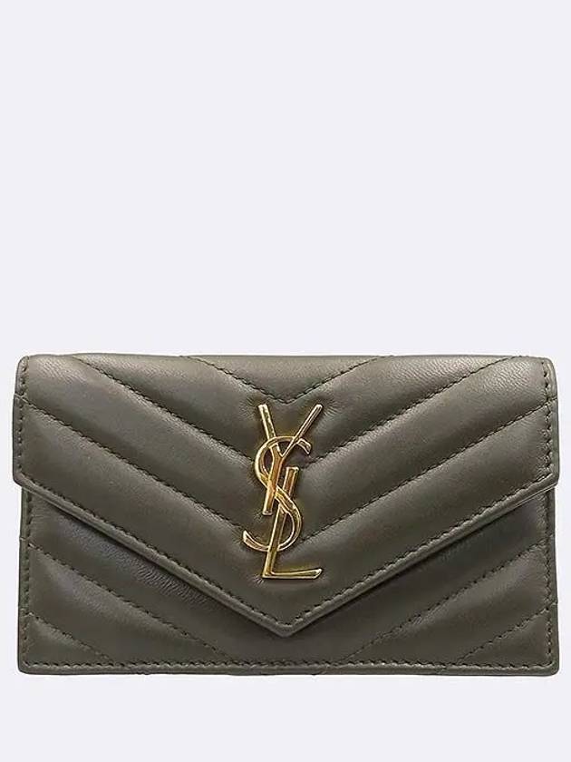 Luxury Saint Laurent 612808 Card business wallet