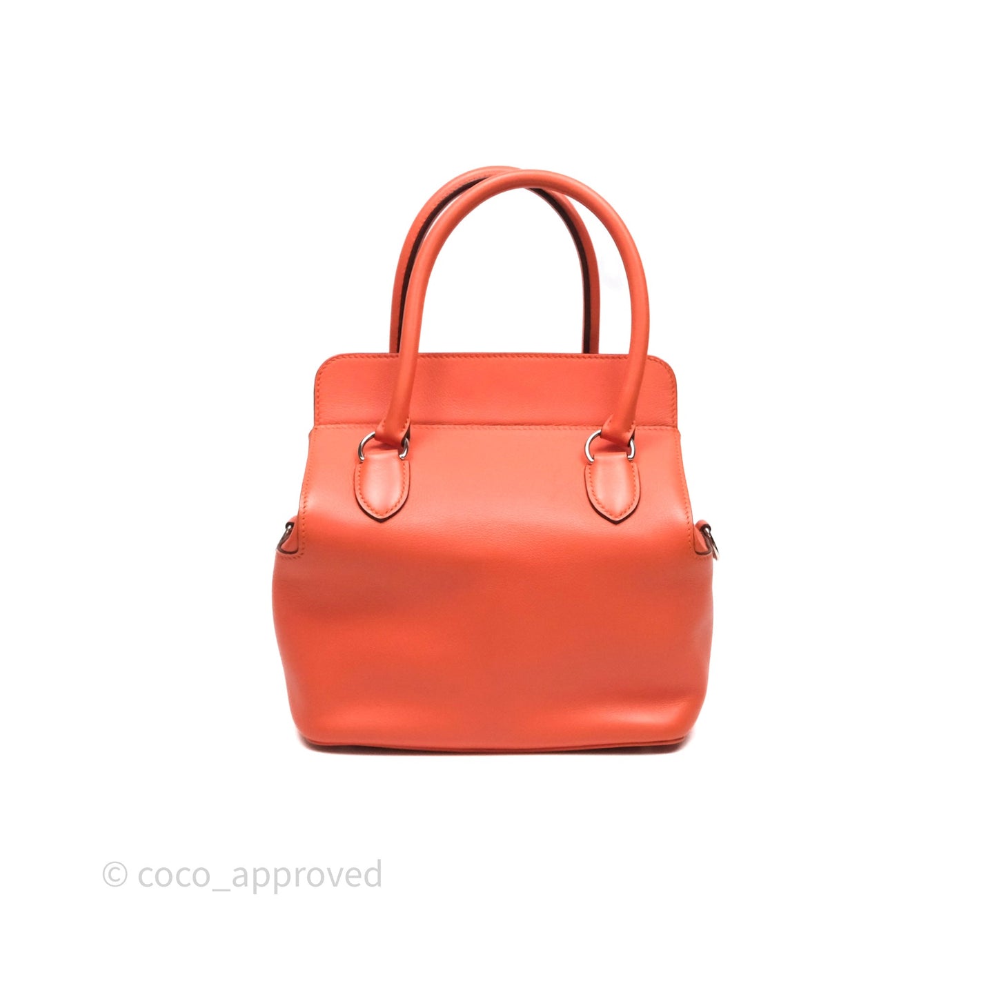 Hermès ToolBox 20 Mangue 9Z Evercolor Palladium Hardware