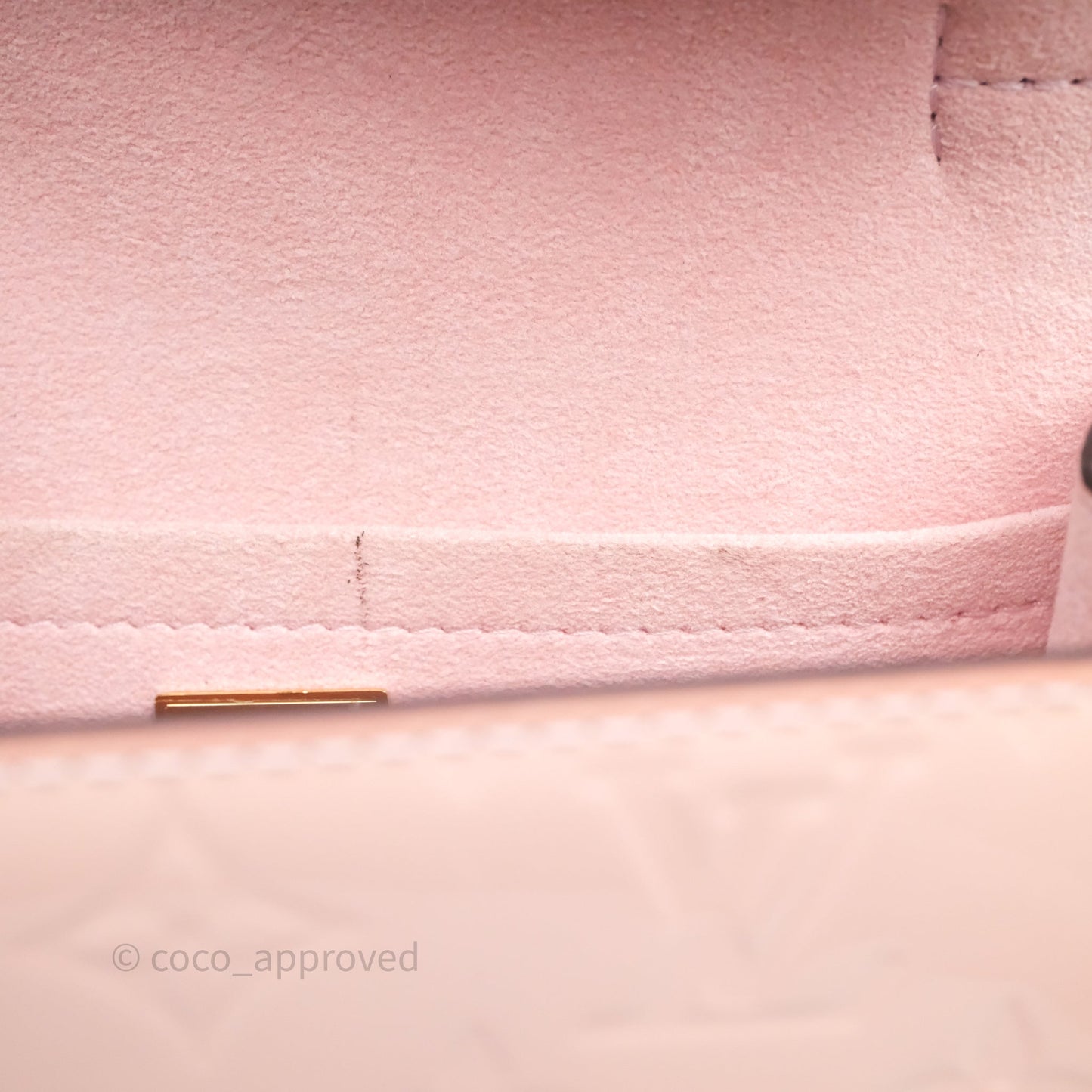 Louis Vuitton Spring Street Vernis Epi Monogram Rose Ballerine