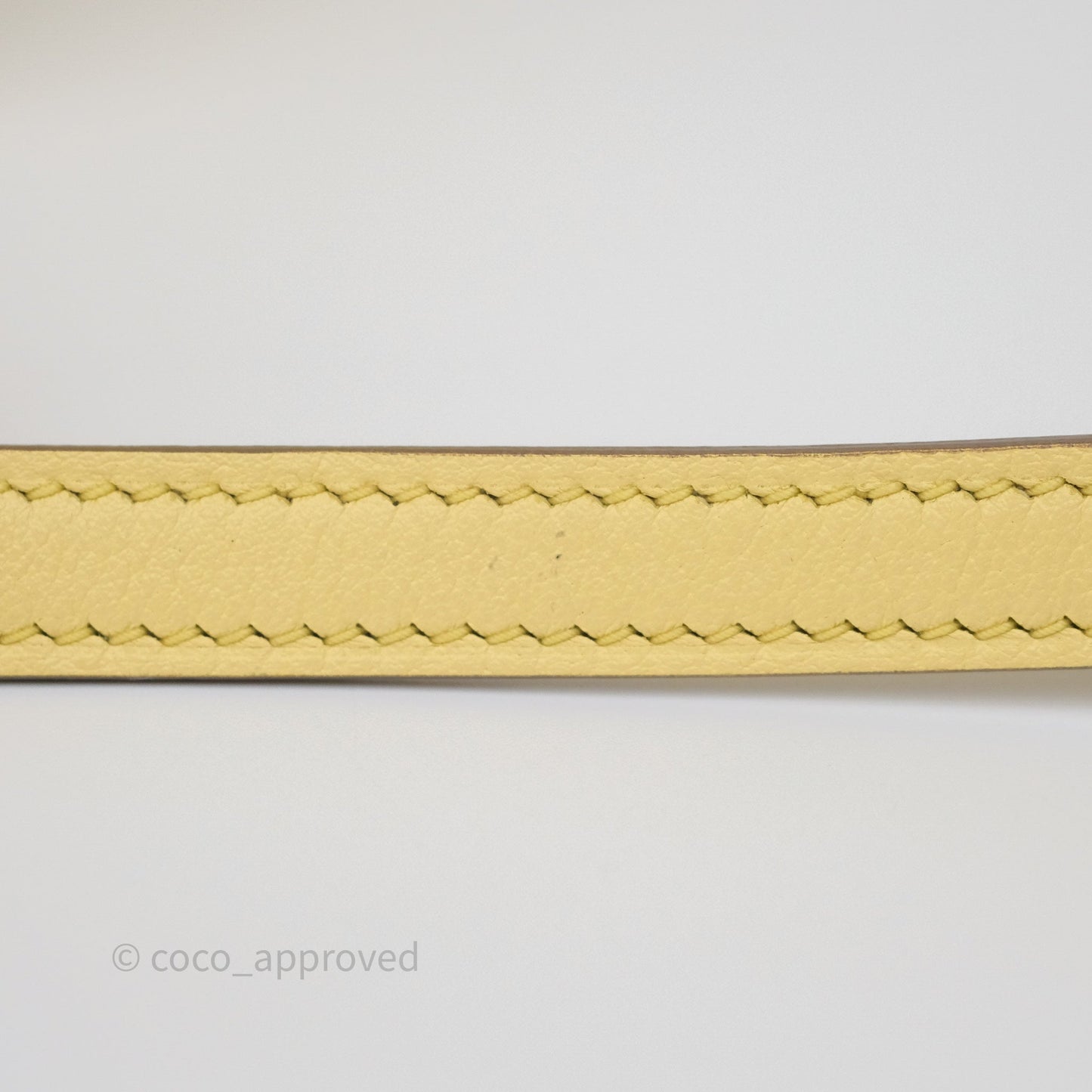 Hermès Roulis Mini 18 Jaune Poussin 1Z Swift Gold Hardware