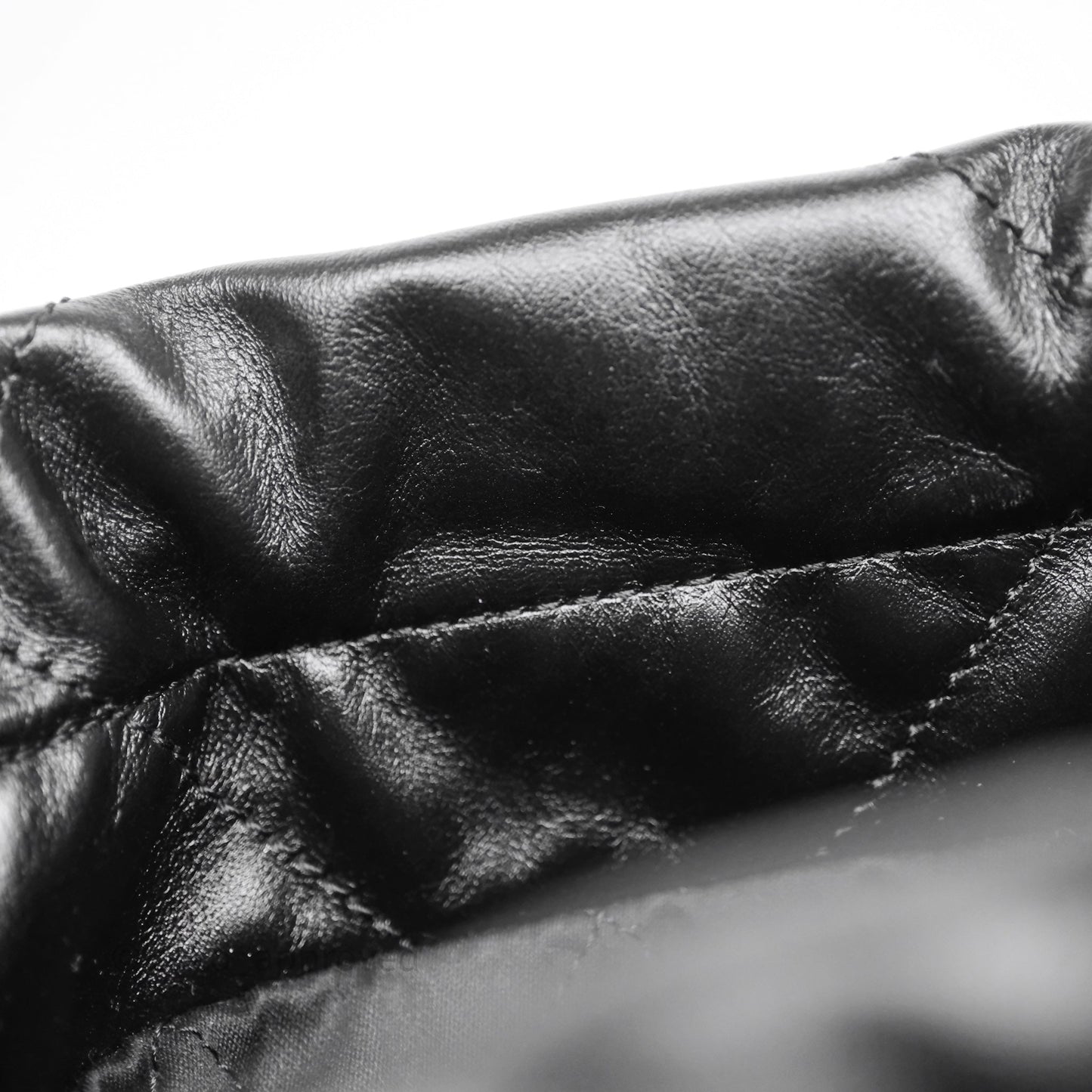 Chanel 22 Mini Bag Black Crumpled Calfskin