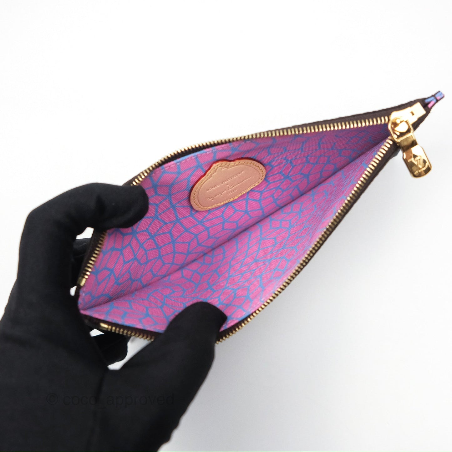 Louis Vuitton X Yayoi Kusama Pochette Felicie in Monogram Pumpkins