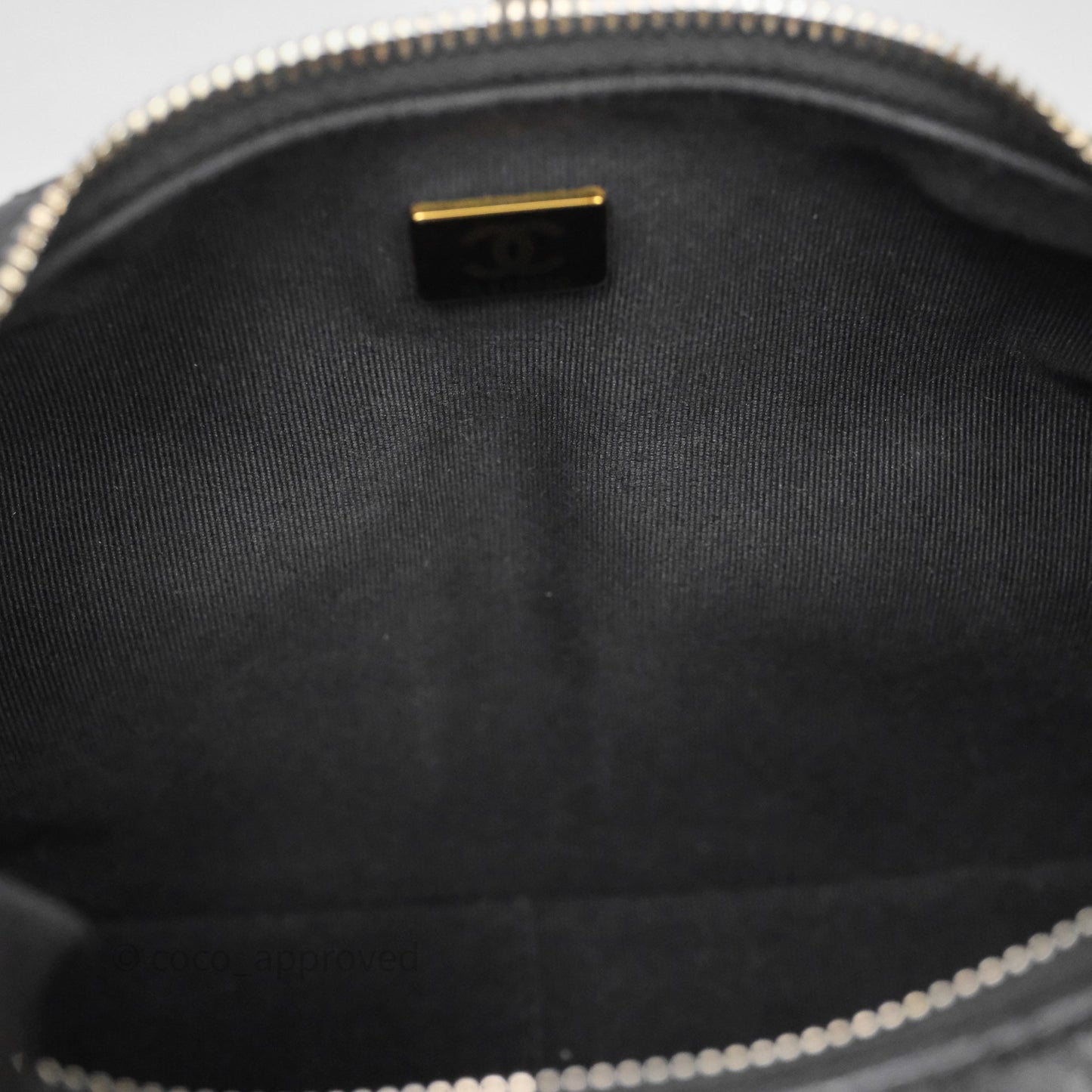 Chanel Small Quilted Trendy Double Pocket Hobo Black Lambskin Gold Hardware