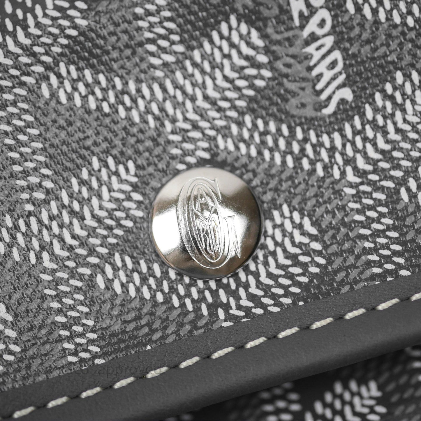 Goyard Anjou Mini Bag Goyardine Canvas Grey