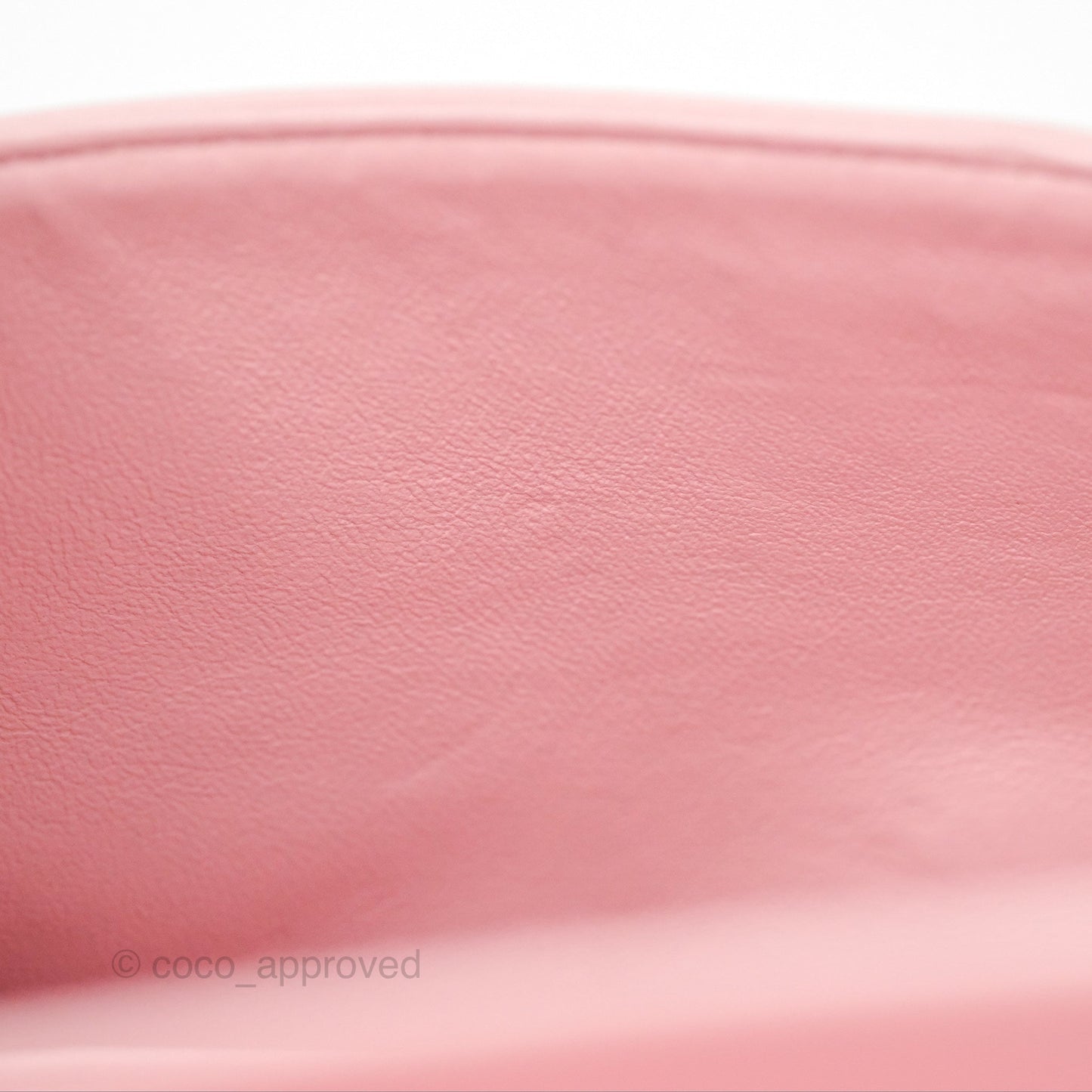 Chanel Classic M/L Medium Flap Quilted Pink Tweed Silver Hardware