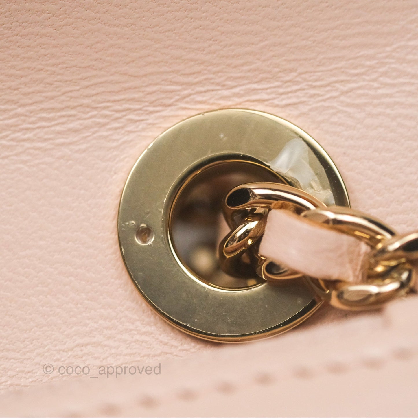 Chanel Trendy CC WOC Quilted Light Pink Lambskin Gold Hardware
