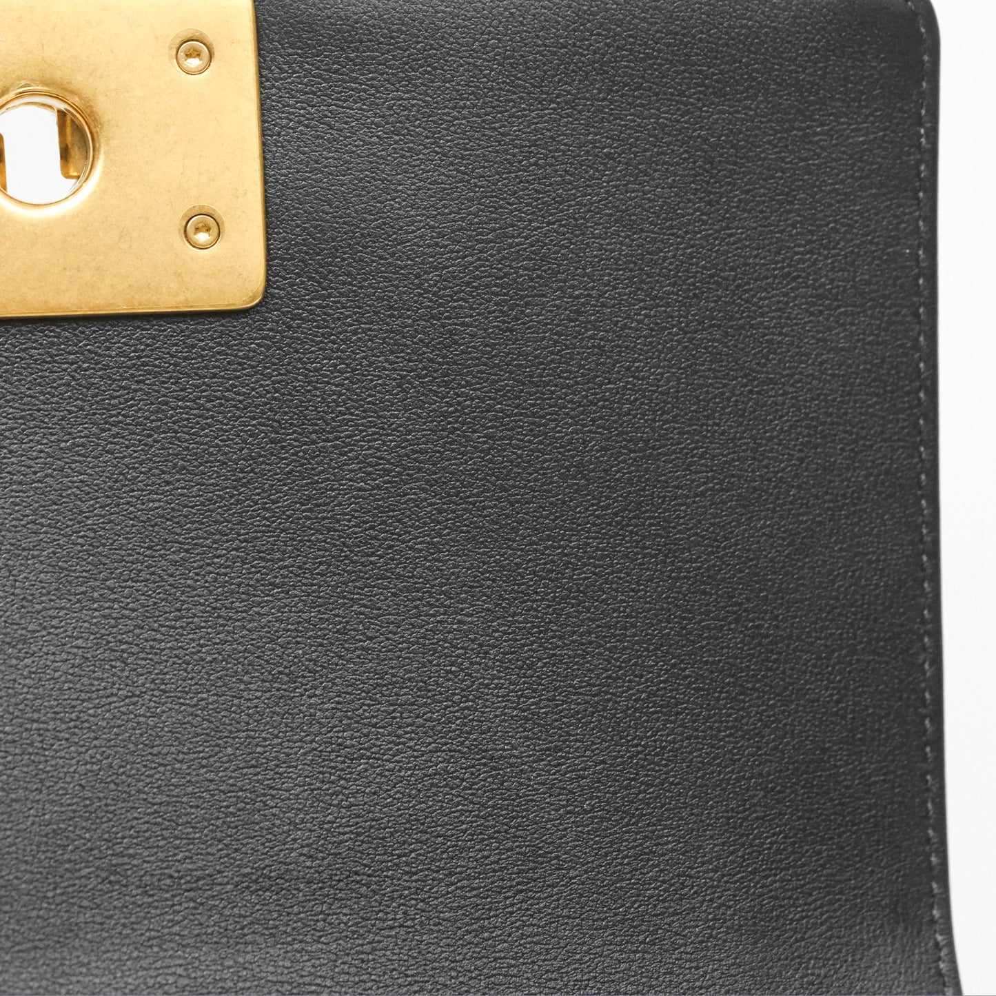 Chanel Small Boy Black Calfskin Gold Hardware