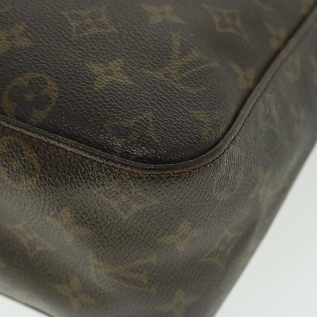 LOUIS VUITTON Monogram Looping GM Shoulder Bag M51145 LV 51240