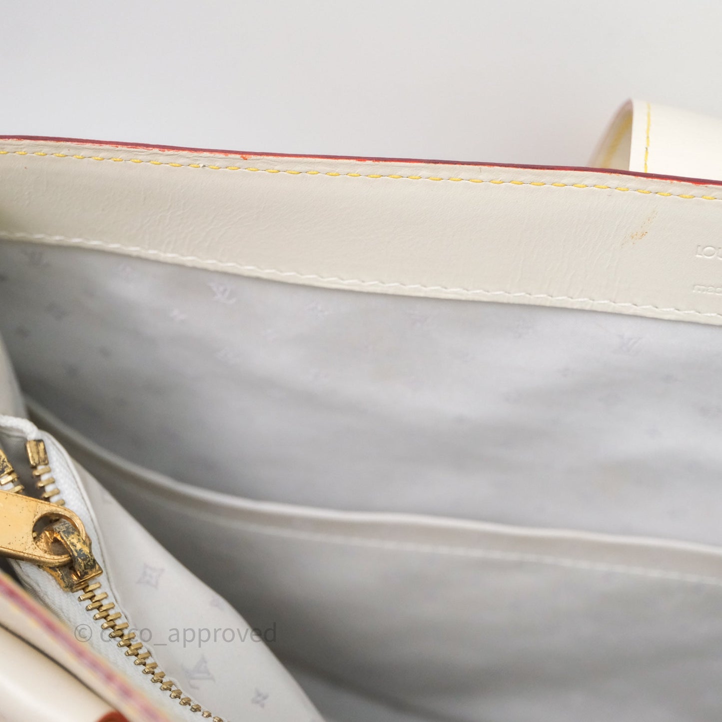 Louis Vuitton Le Fabuleux Bag White Suhali