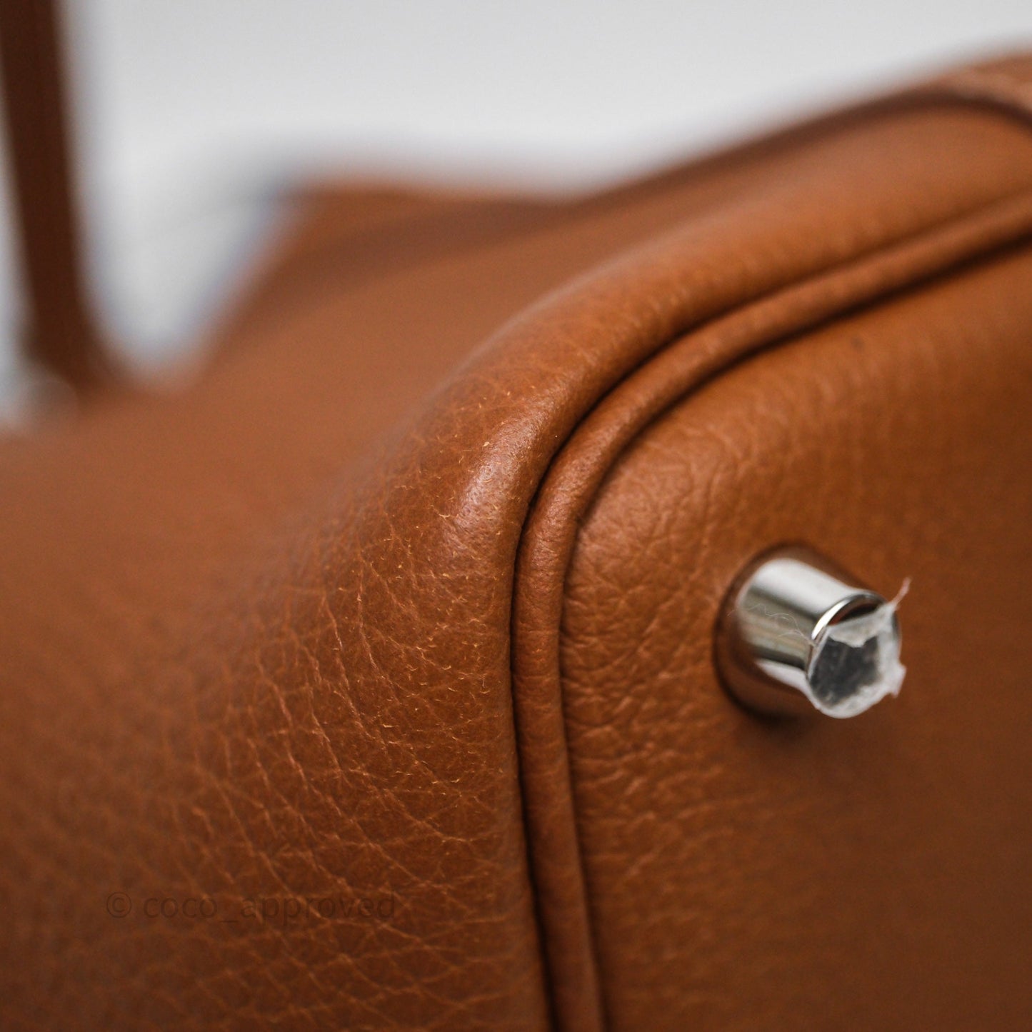 Hermes Picotin Lock 18 Gold 37/Bleu Brume T0 Clemence Palladium Hardware