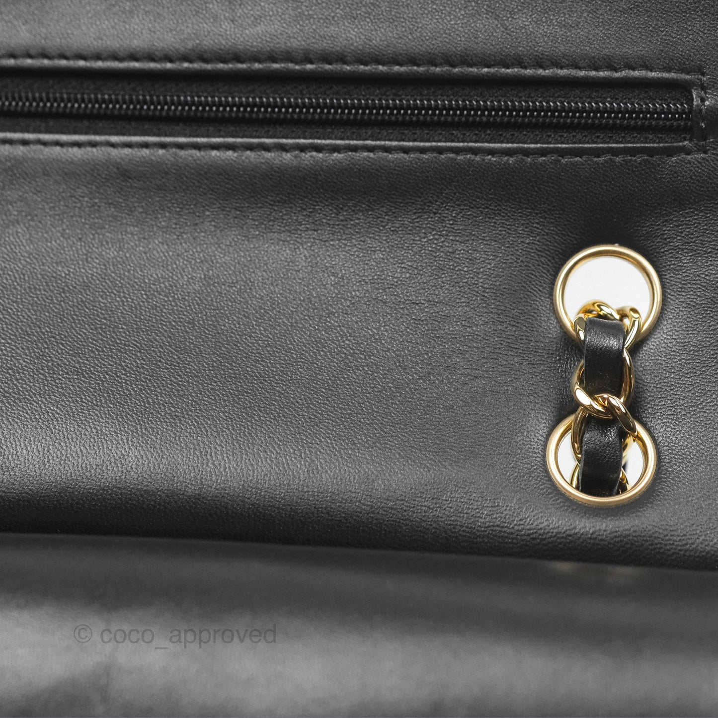 Chanel Small S/M Classic Flap Black Lambskin Gold Hardware