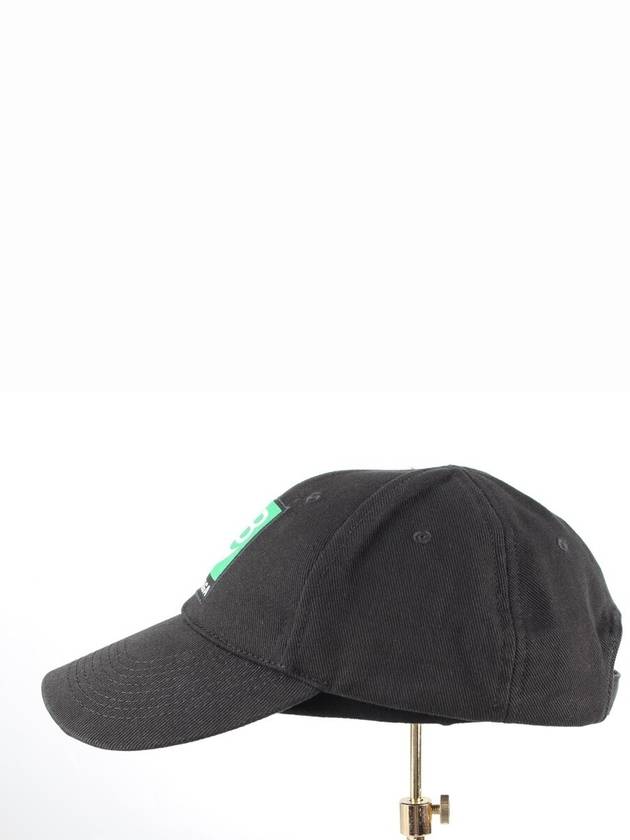 Luxury Balenciaga BB green logo ball cap L