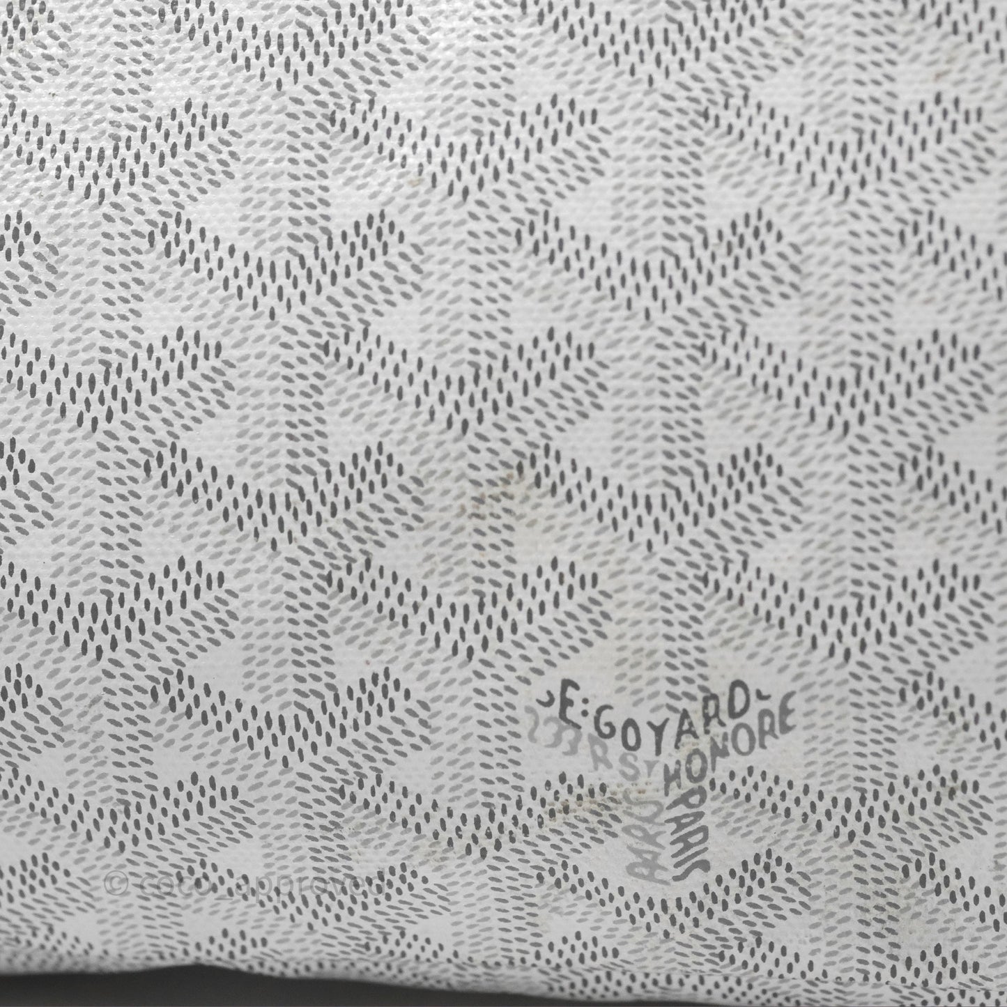 Goyard Saint Louis Tote Bag GM Blanc White