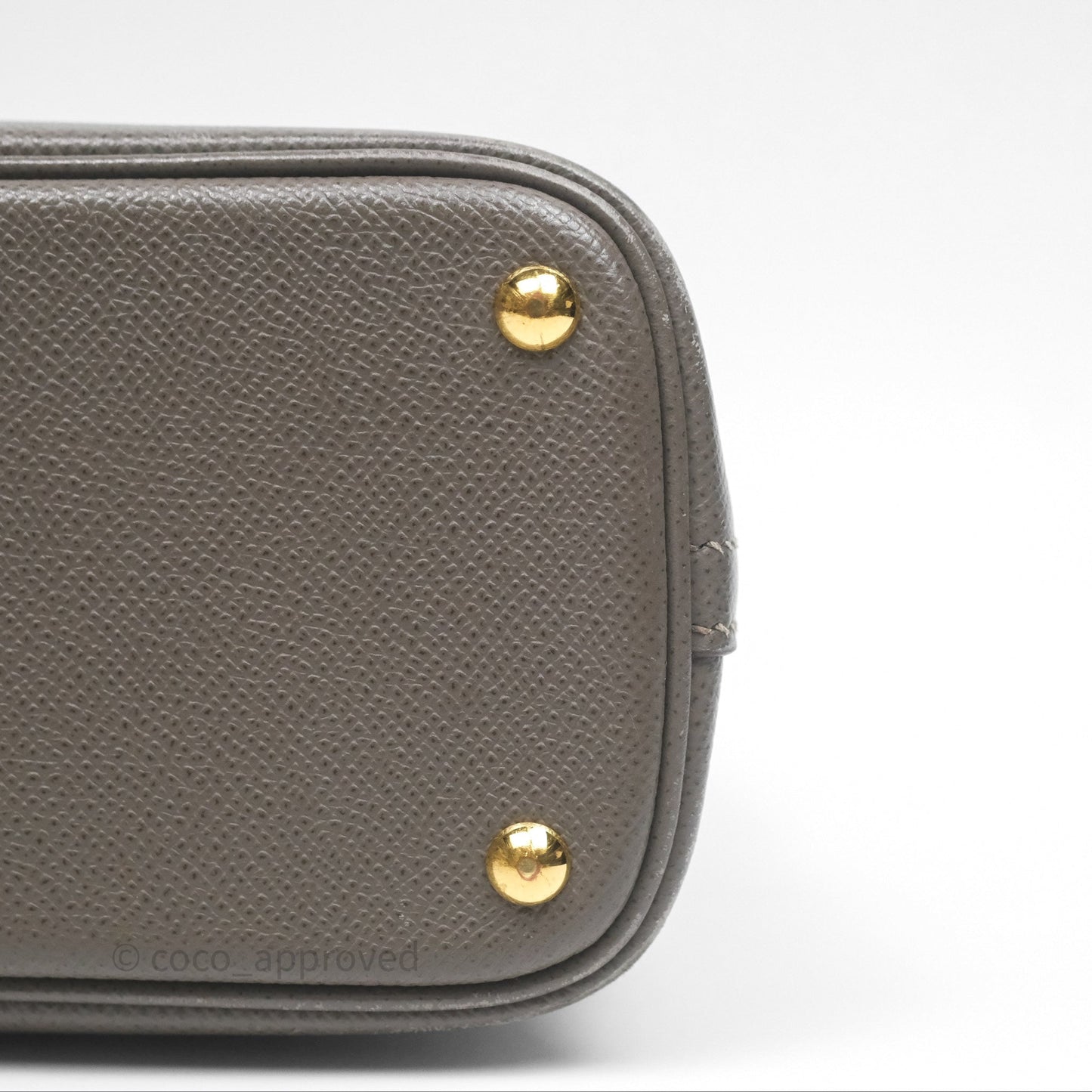 Hermès Bolide 27 Etain 8F Epsom Gold Hardware