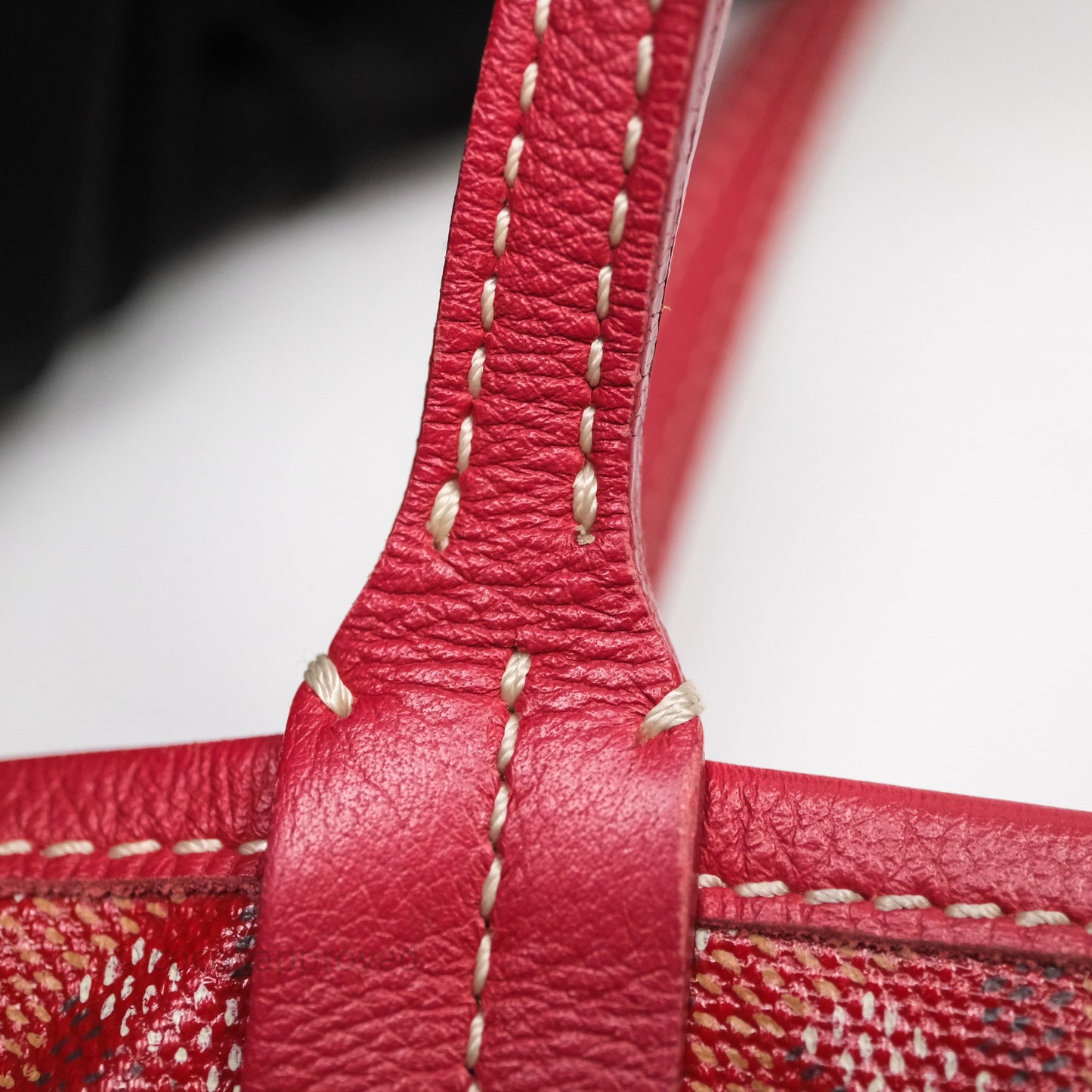 Goyard St Louis Tote GM Red