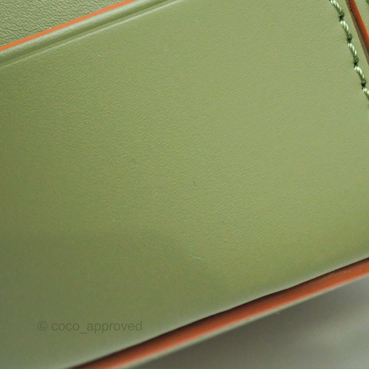 Loewe Mini Balloon Bucket Bag Green Calfskin